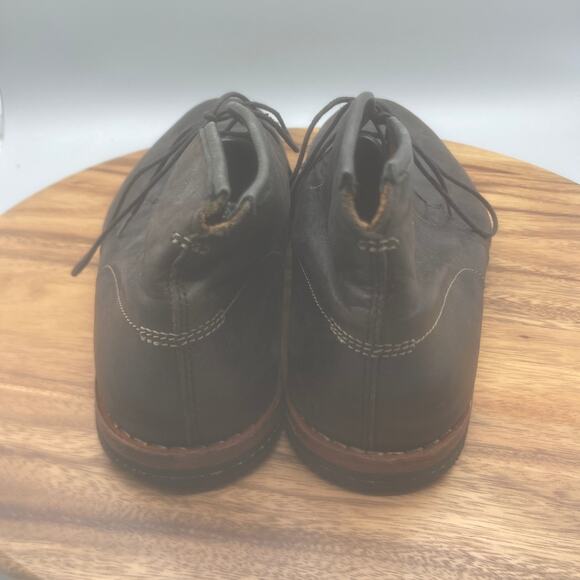 Timberland Wodehouse Boots Mens Size 11 Black Leather Chukka Casual Comfort - Picture 4 of 8